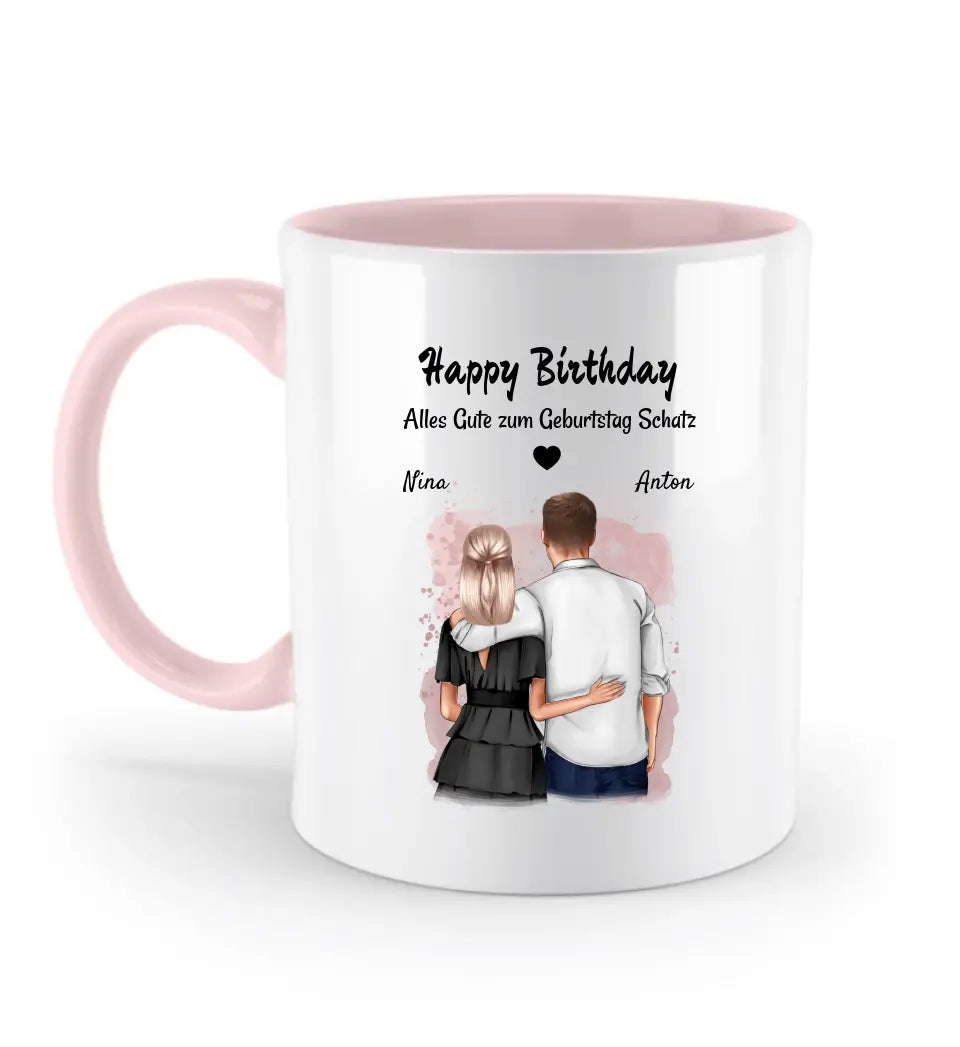 Paar Tasse Freund & Freundin Geburtstag Geschenk - Cantty