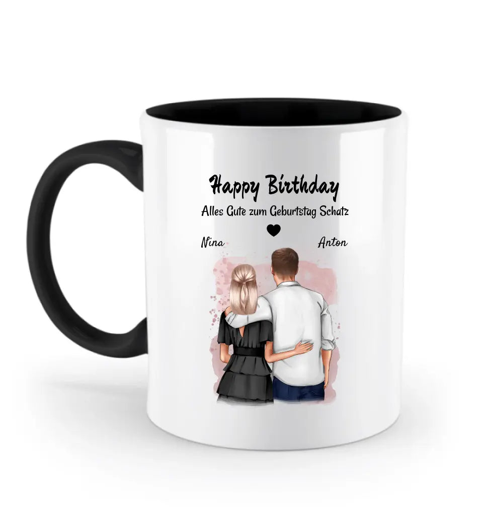 Paar Tasse Freund & Freundin Geburtstag Geschenk - Cantty