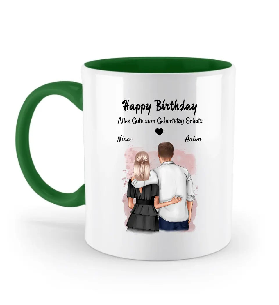 Paar Tasse Freund & Freundin Geburtstag Geschenk - Cantty