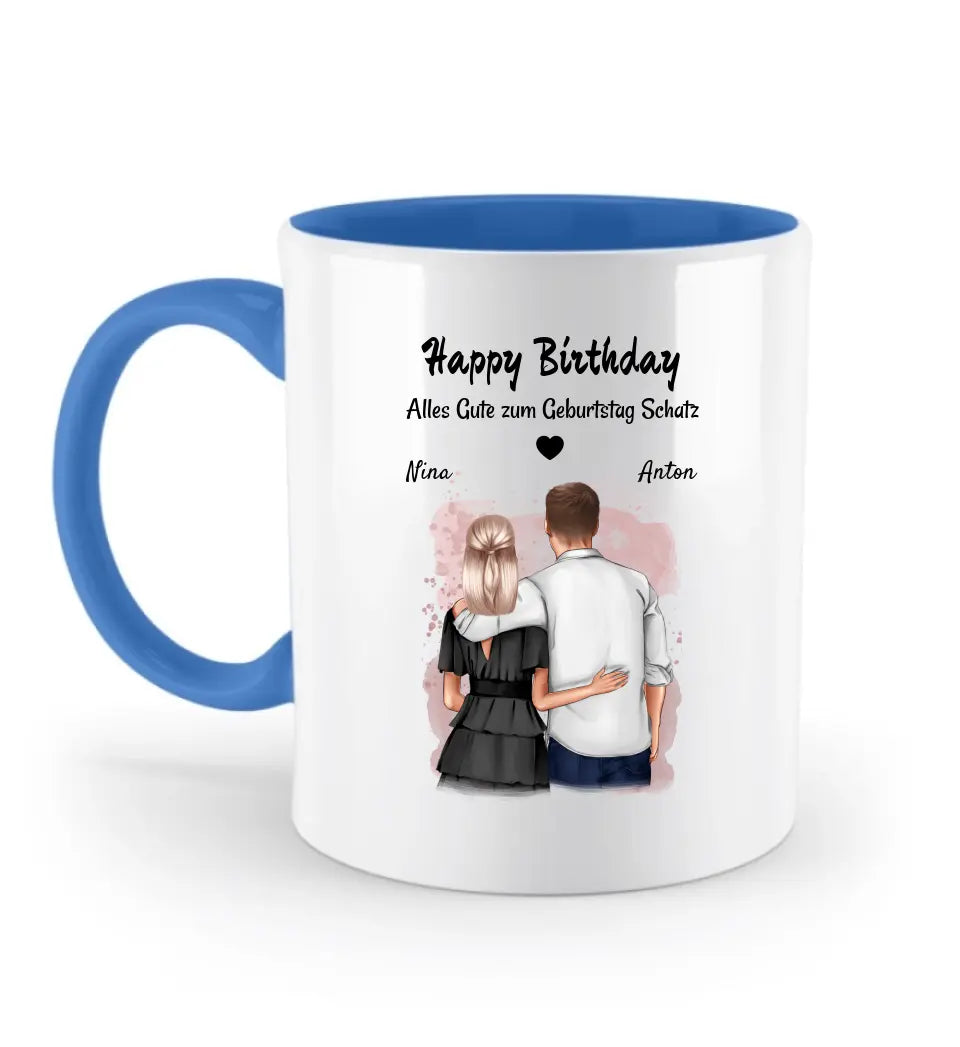 Paar Tasse Freund & Freundin Geburtstag Geschenk - Cantty