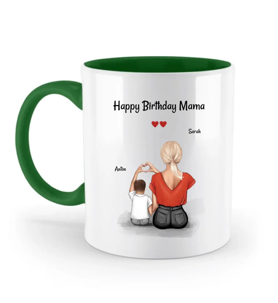 Geburtstag Geschenk Tasse für Mama von Sohn - Cantty