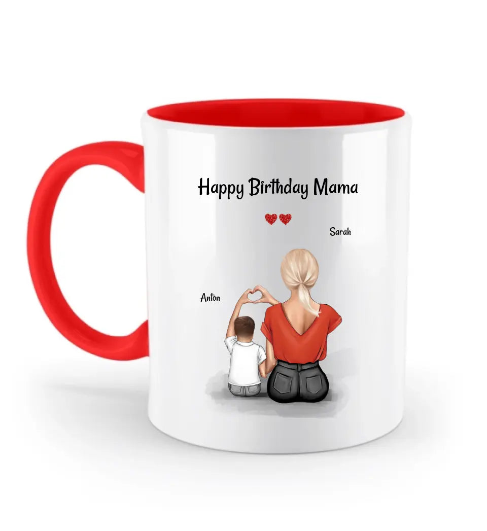 Geburtstag Geschenk Tasse für Mama von Sohn - Cantty