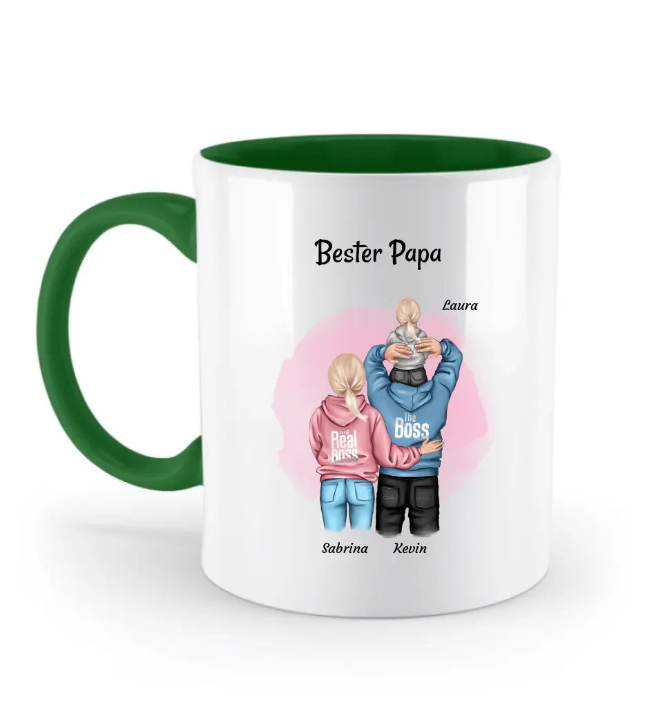 Geschenk Tasse für Papa zum Geburtstag personalisiert - Cantty