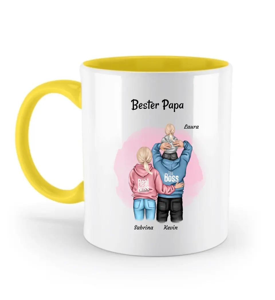 Geschenk Tasse für Papa zum Geburtstag personalisiert - Cantty