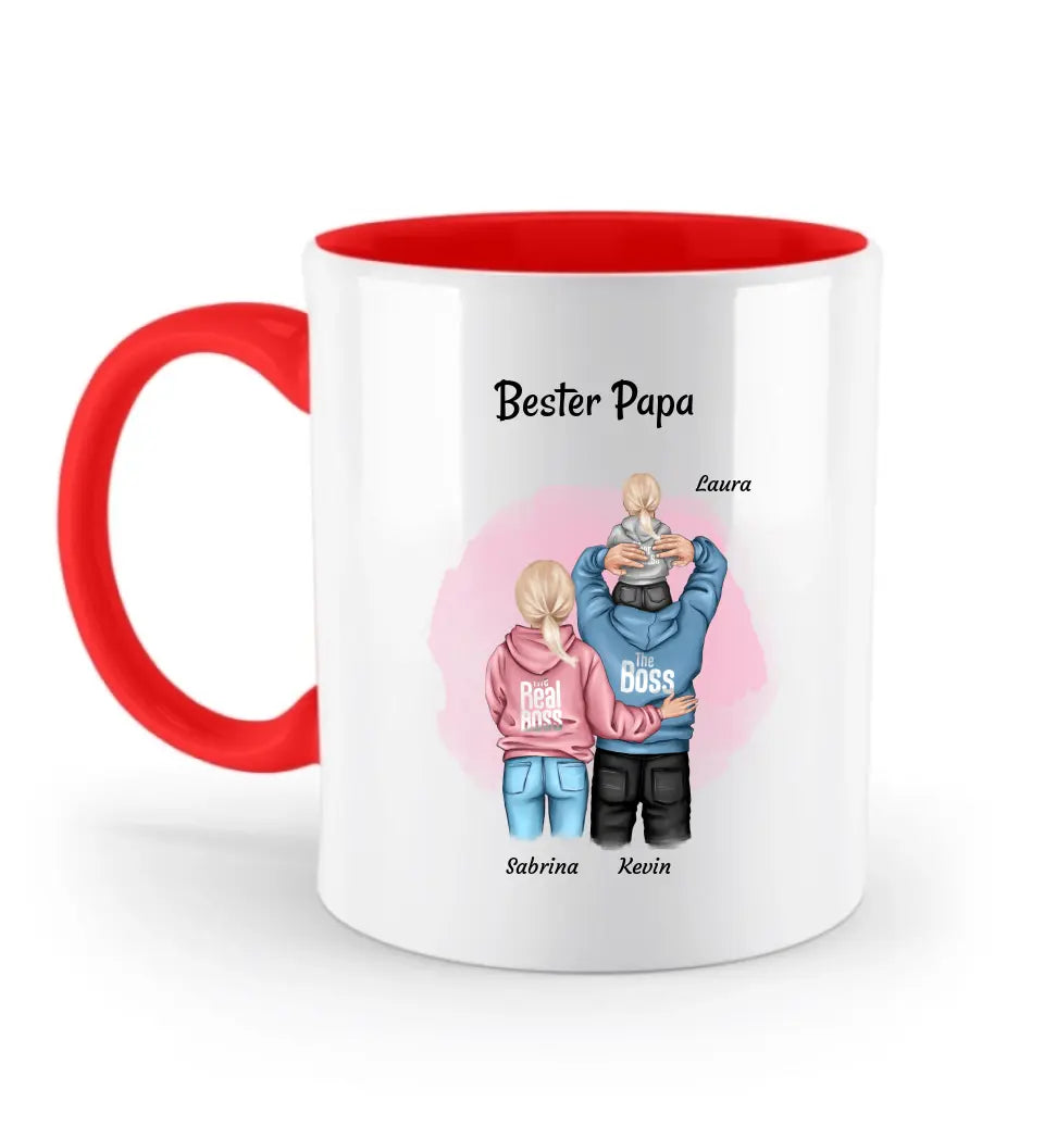 Geschenk Tasse für Papa zum Geburtstag personalisiert - Cantty