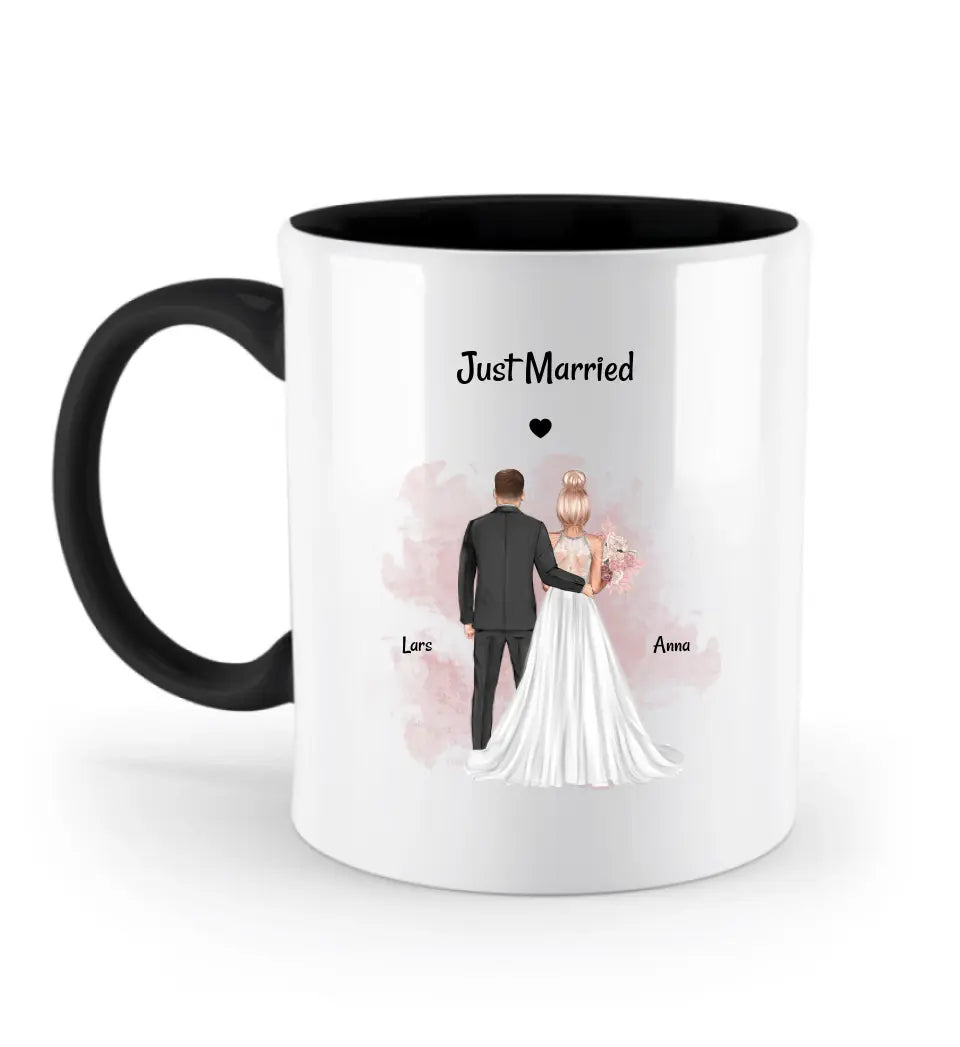 Tasse Hochzeitspaar personalisiert - Cantty