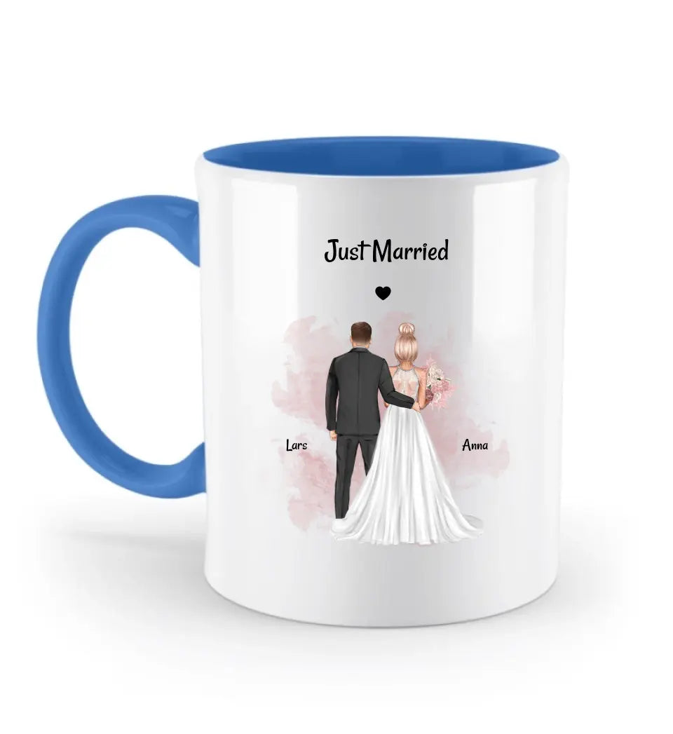Tasse Hochzeitspaar personalisiert - Cantty