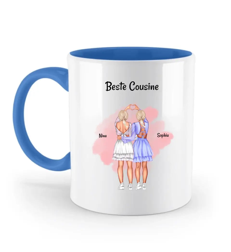 Beste Cousine Tasse Geschenk personalisiert - Cantty