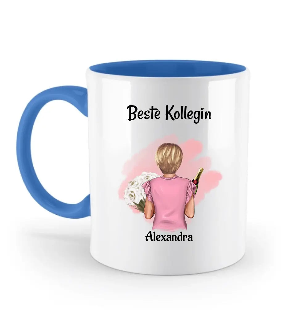 Beste Kollegin Tasse Geschenk personalisiert - Cantty