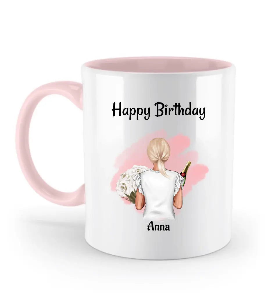 Kollegin Geburtstag Tasse Geschenk personalisiert - Cantty