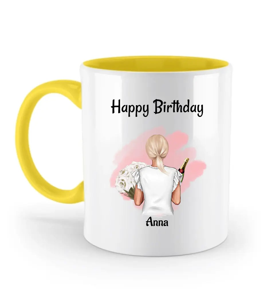 Kollegin Geburtstag Tasse Geschenk personalisiert - Cantty