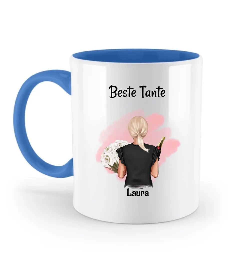 Geschenk Tante Tasse personalisiert - Cantty