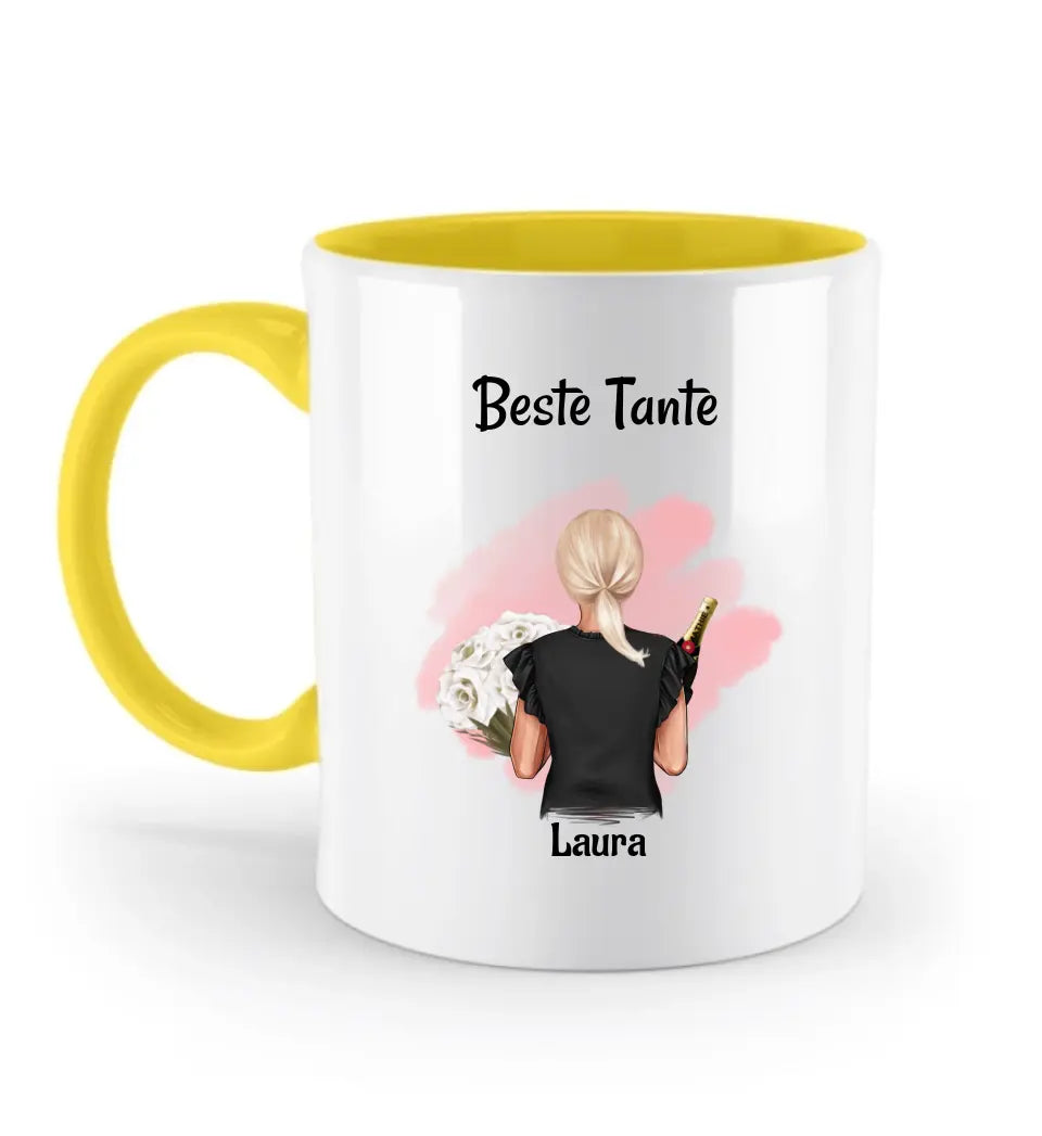 Geschenk Tante Tasse personalisiert - Cantty