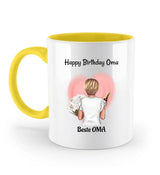 Tasse Geschenk für Oma zum Geburtstag personalisiert - Cantty