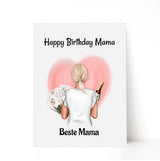 Mama Happy Birthday Geschenk Acrylglas personalisiert - Cantty