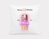 18 Geburtstagsgeschenk Kissen für Mädchen von beste Freundin - Cantty