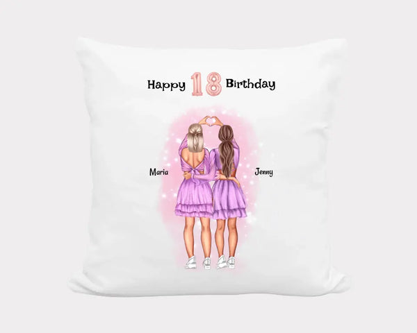 18 Geburtstagsgeschenk Kissen für Mädchen von beste Freundin - Cantty