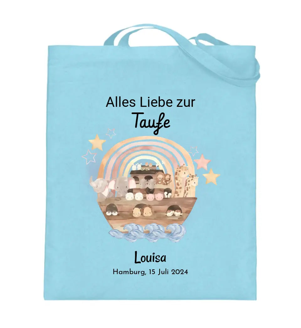 Taufe Jutebeutel Geschenk personalisiert - Cantty