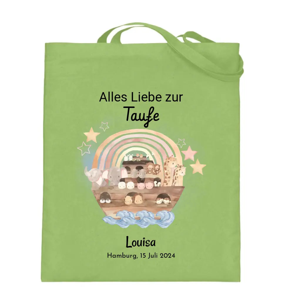 Taufe Jutebeutel Geschenk personalisiert - Cantty