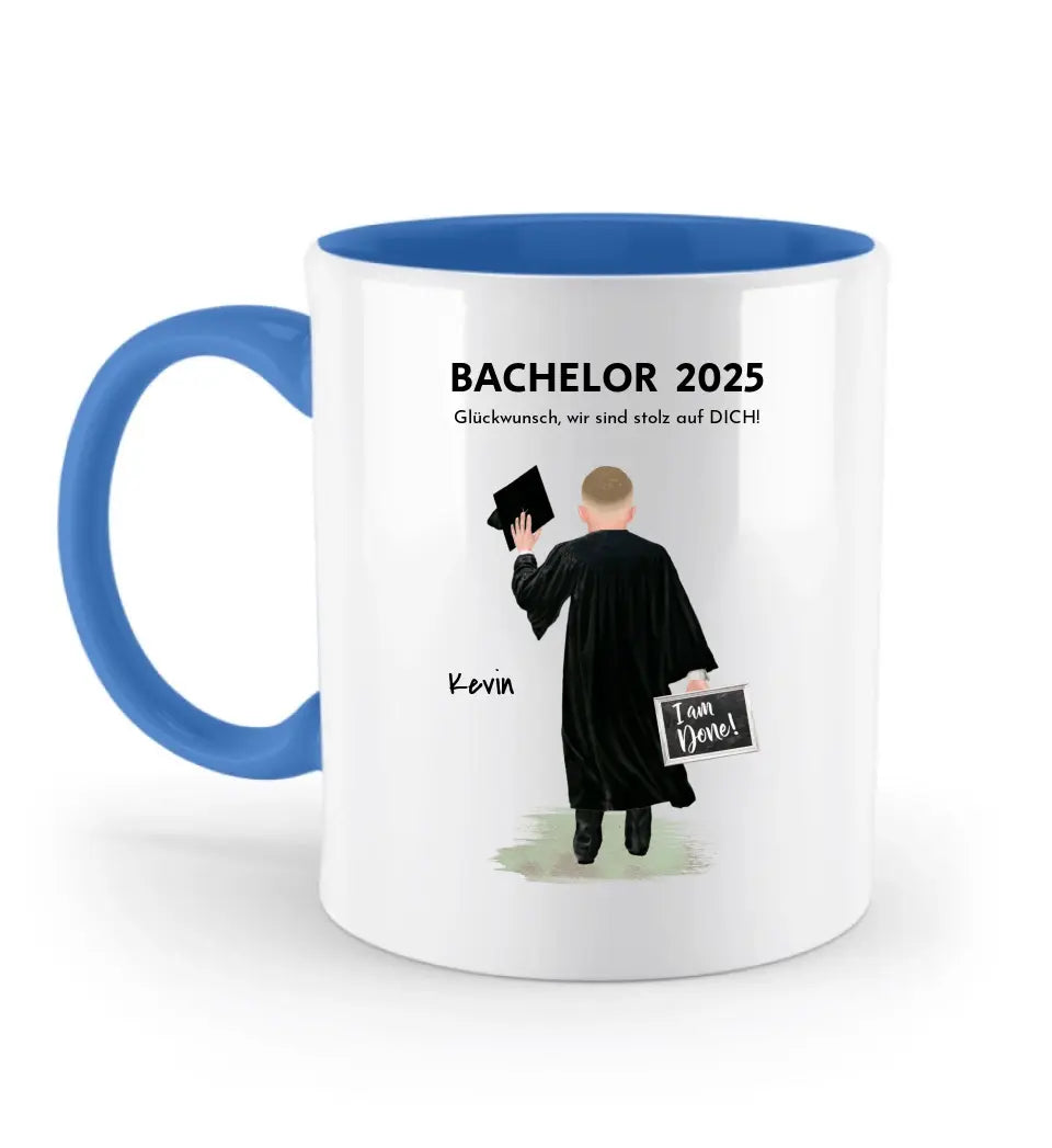 Bachelor Master Studium Abschluss Tasse personalisiert - Cantty