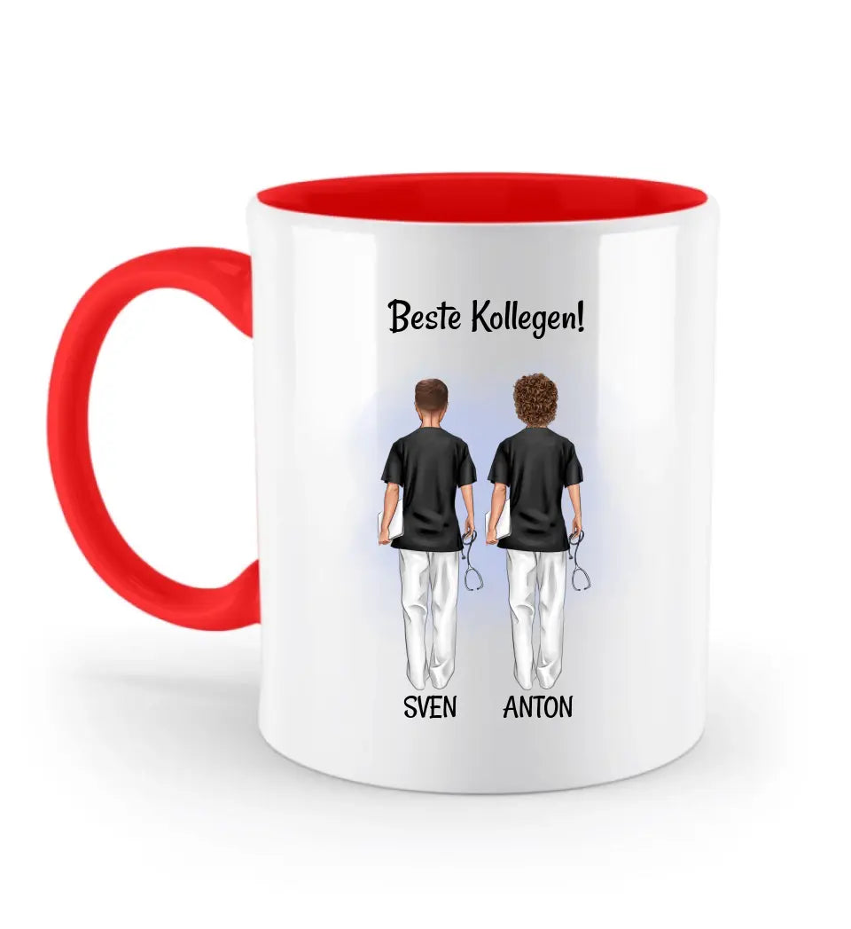 Krankenpfleger Kollegen Tasse personalisiert - Cantty