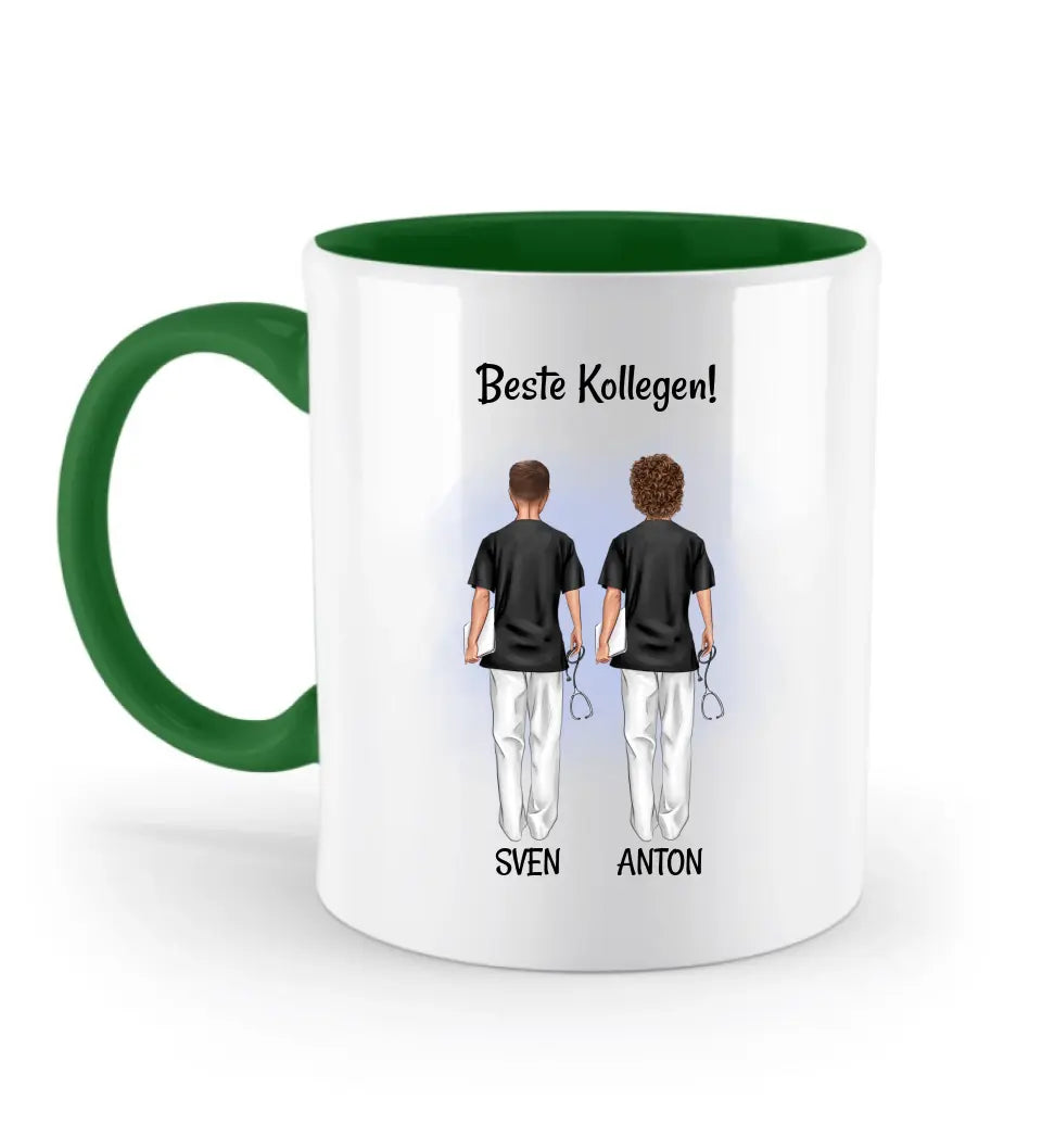 Krankenpfleger Kollegen Tasse personalisiert - Cantty