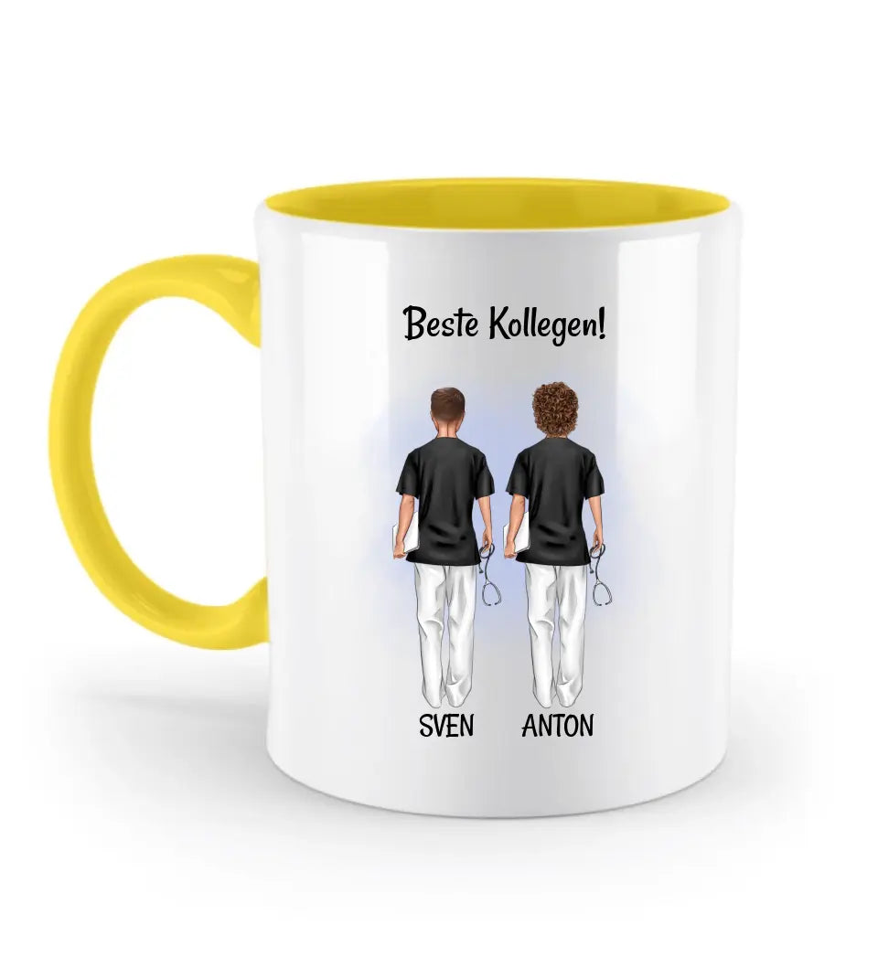 Krankenpfleger Kollegen Tasse personalisiert - Cantty