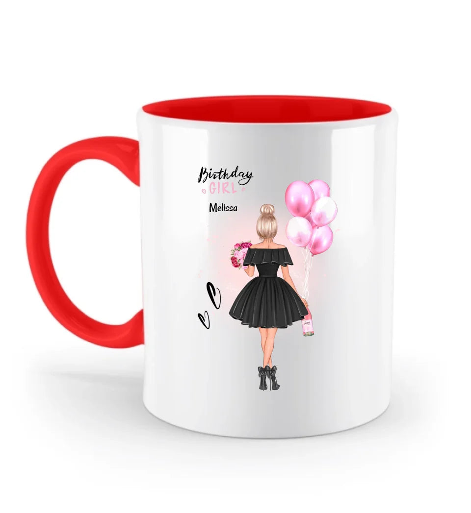 Frau Tasse Geburtstagsgeschenk personalisiert - Cantty
