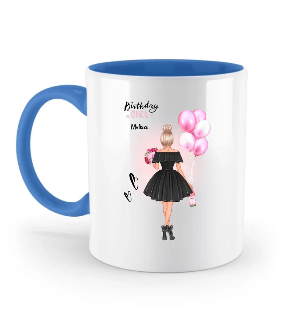 Frau Tasse Geburtstagsgeschenk personalisiert - Cantty