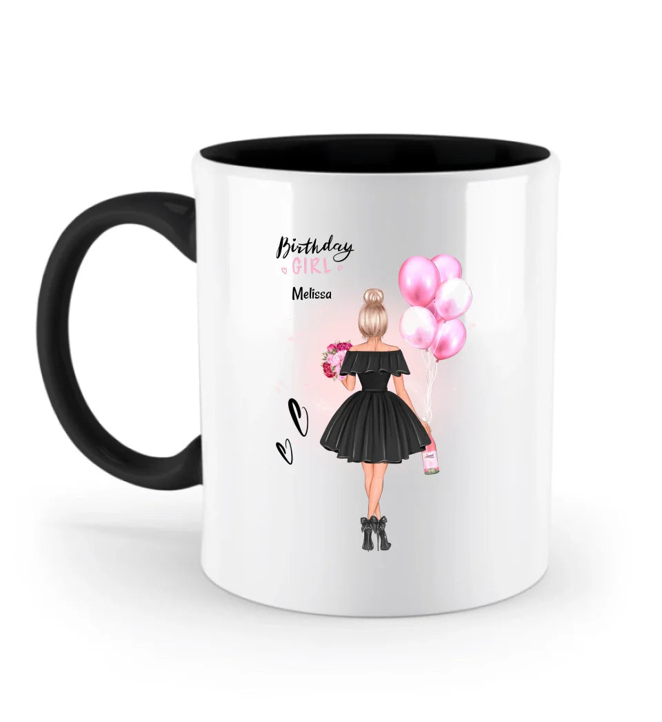 Frau Tasse Geburtstagsgeschenk personalisiert - Cantty