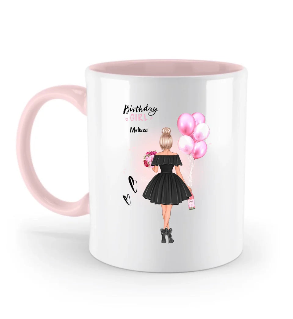 Frau Tasse Geburtstagsgeschenk personalisiert - Cantty