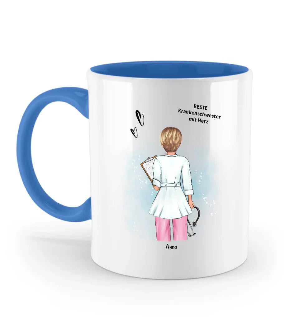 Tasse Krankenschwester Geschenk gestalten personalisiert - Cantty