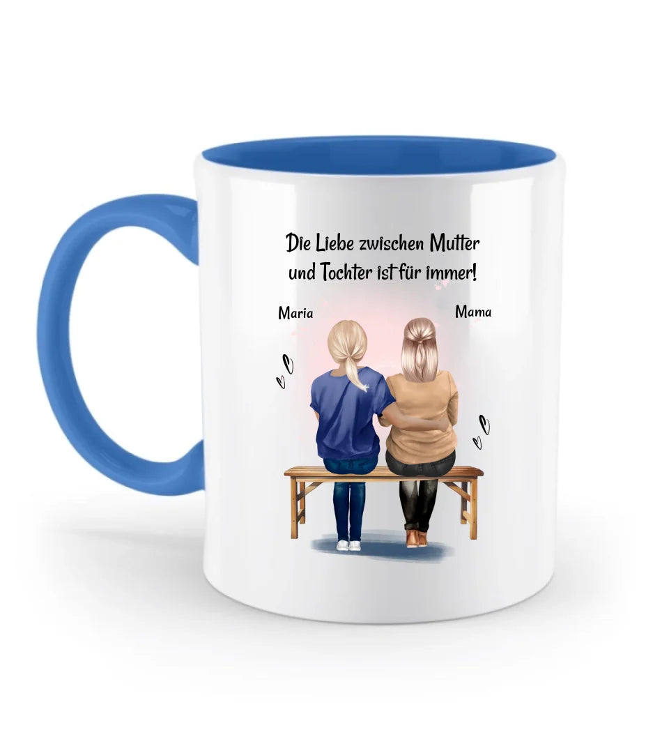 Tasse Mutter Tochter Geschenk mit Spruch - Cantty