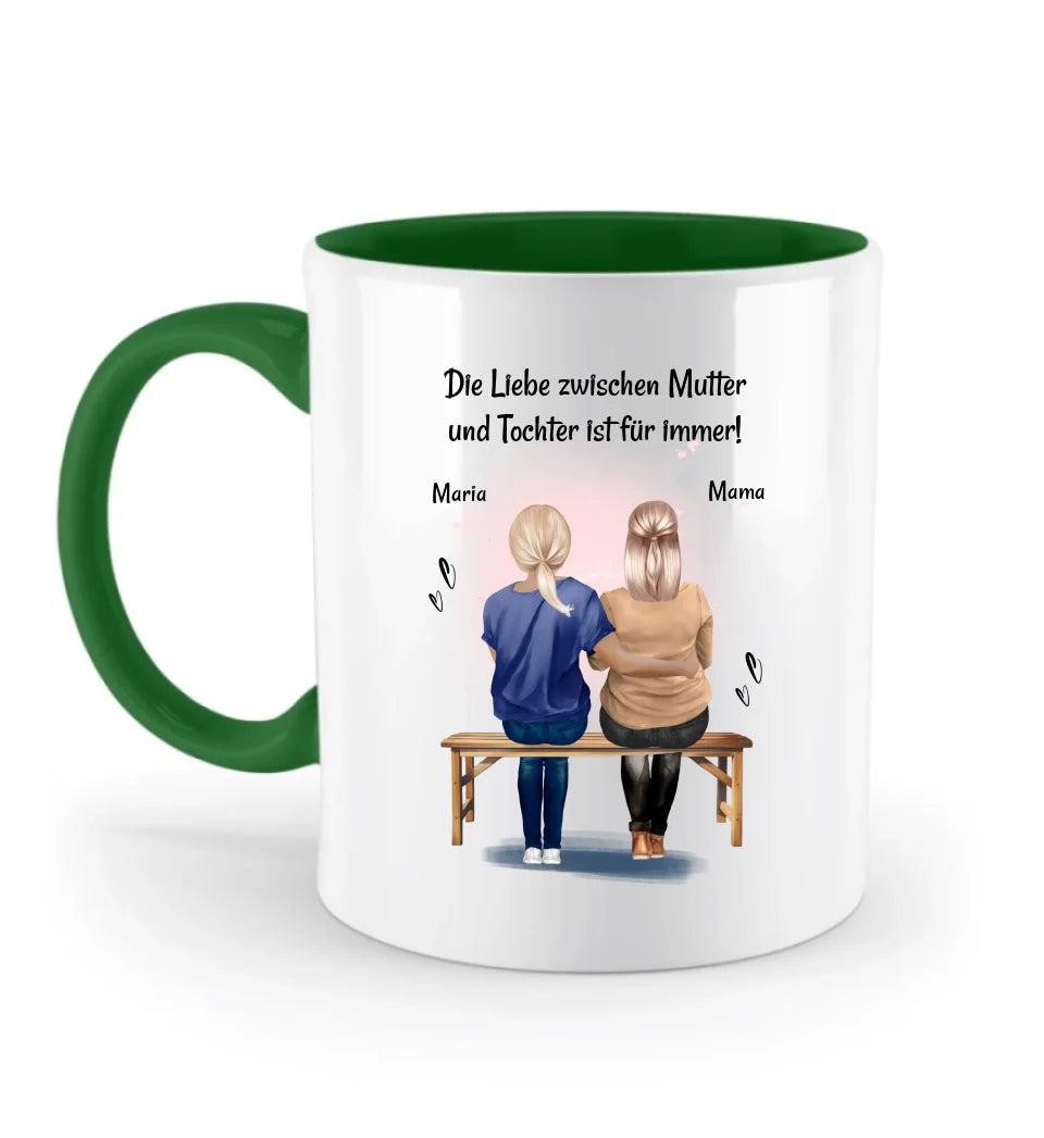 Tasse Mutter Tochter Geschenk mit Spruch - Cantty