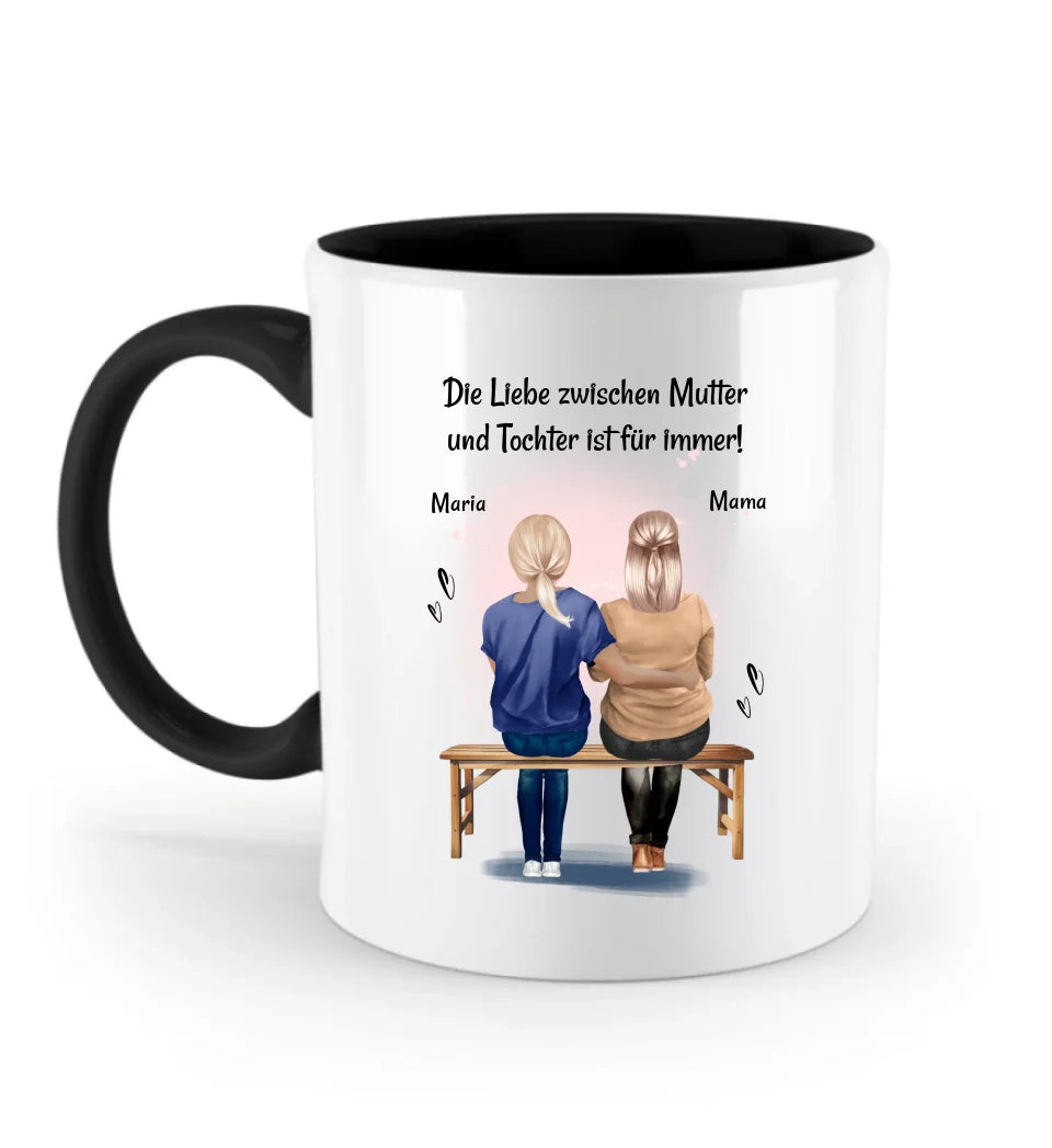 Tasse Mutter Tochter Geschenk mit Spruch - Cantty
