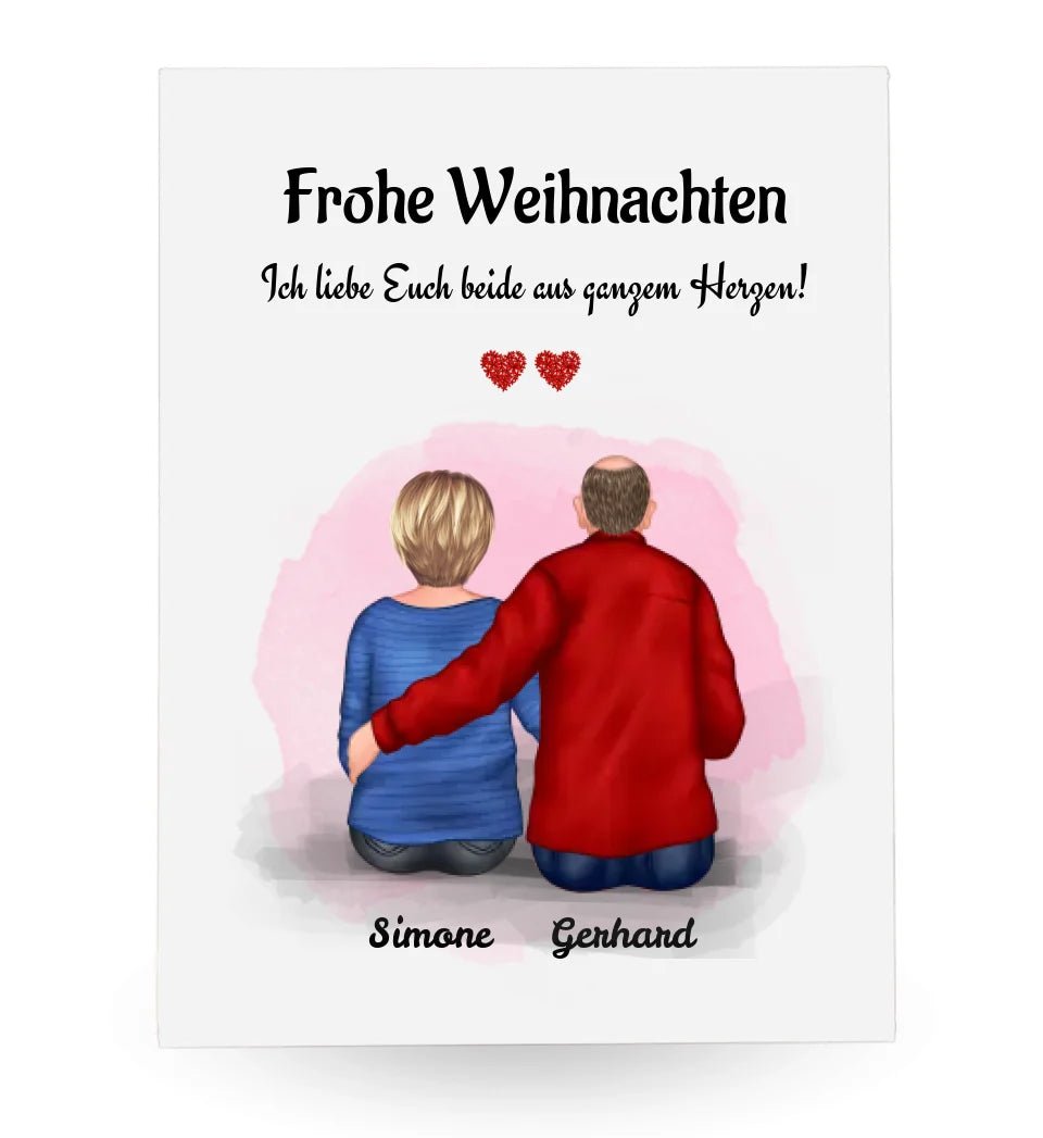 Merry Christmas Acrylglas Oma Opa Weihnachtsgeschenk - Cantty