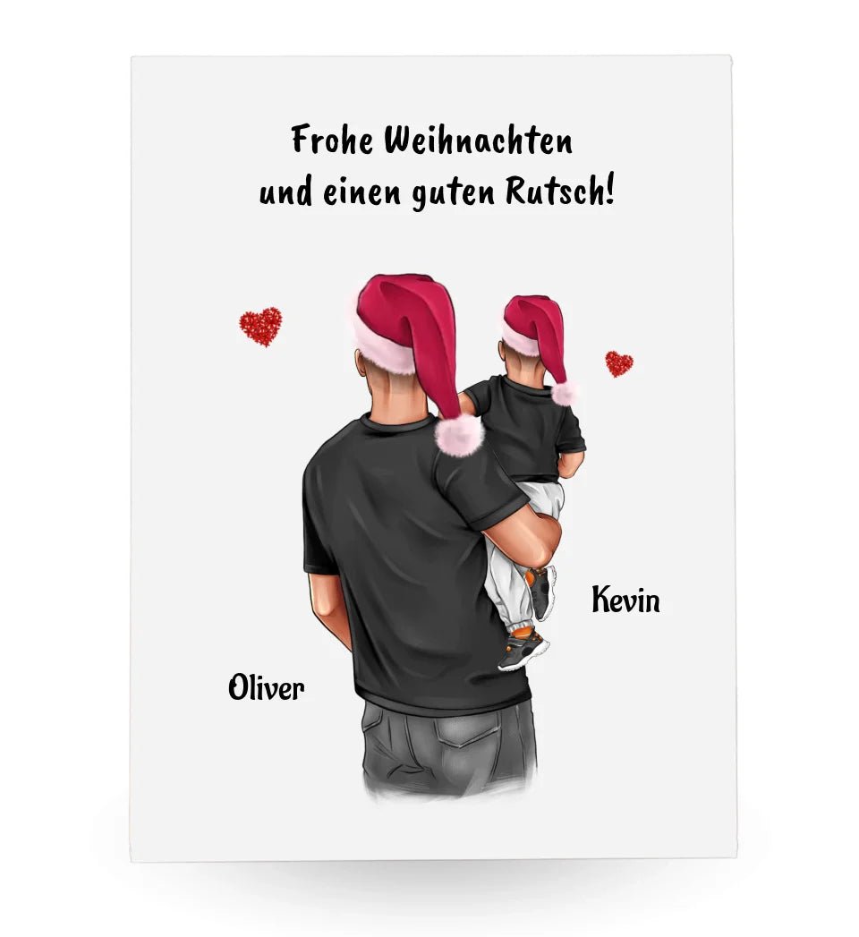 Acrylglas Weihnachtsgeschenk für Patenonkel - Cantty