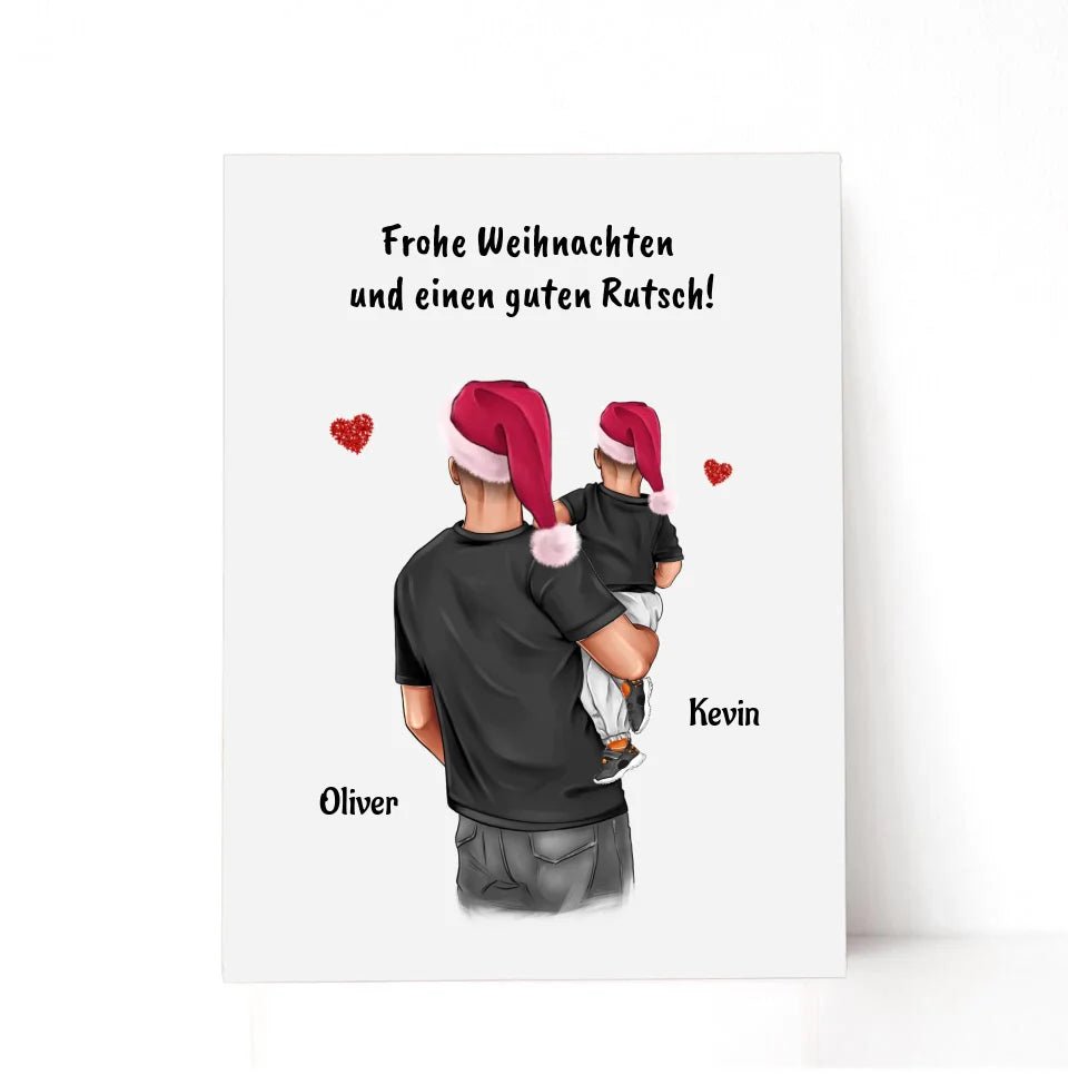 Acrylglas Weihnachtsgeschenk für Patenonkel - Cantty