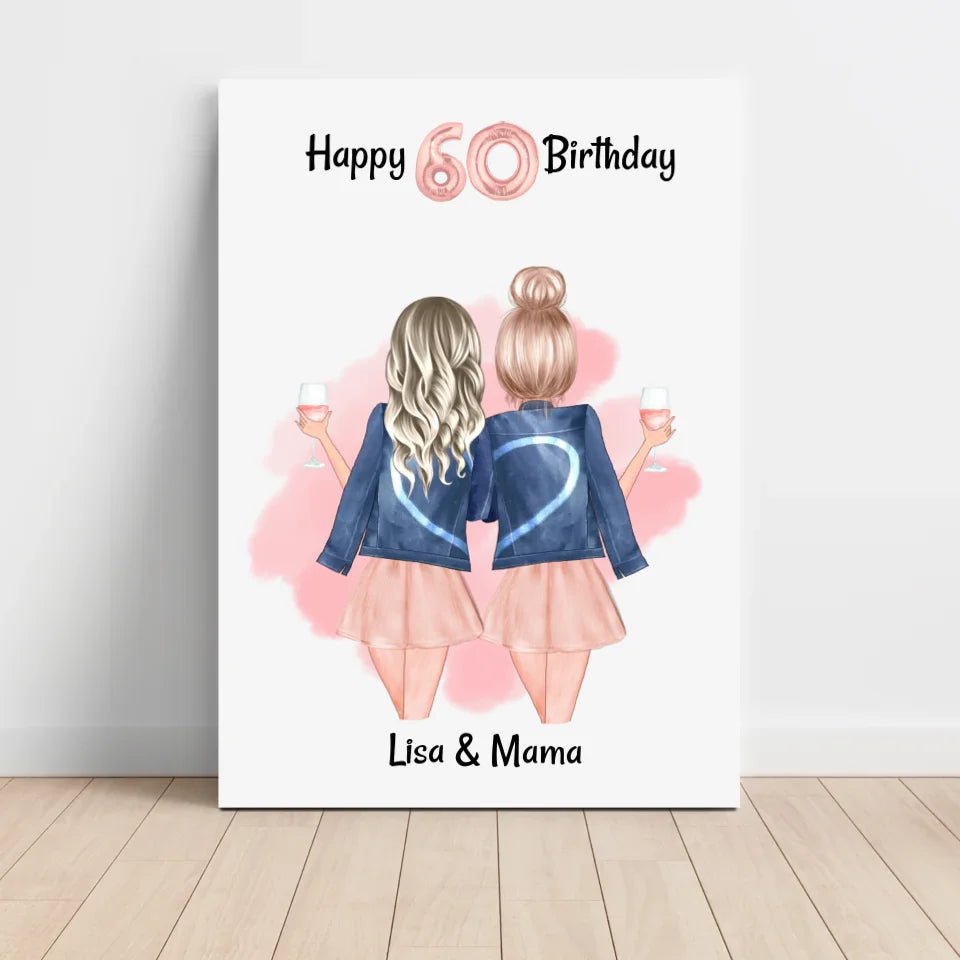 Mutter Geburtstag Geschenk Bild von Tochter - Cantty