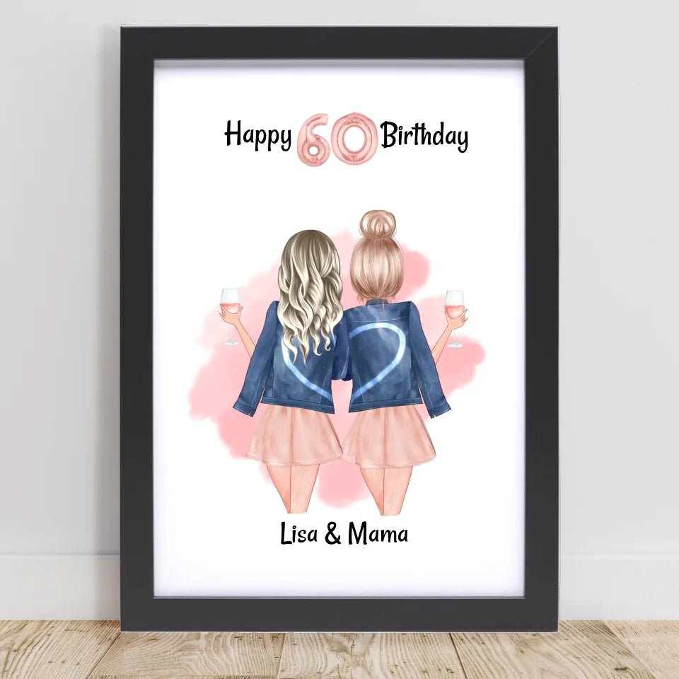 Mutter Geburtstag Geschenk Bild von Tochter - Cantty