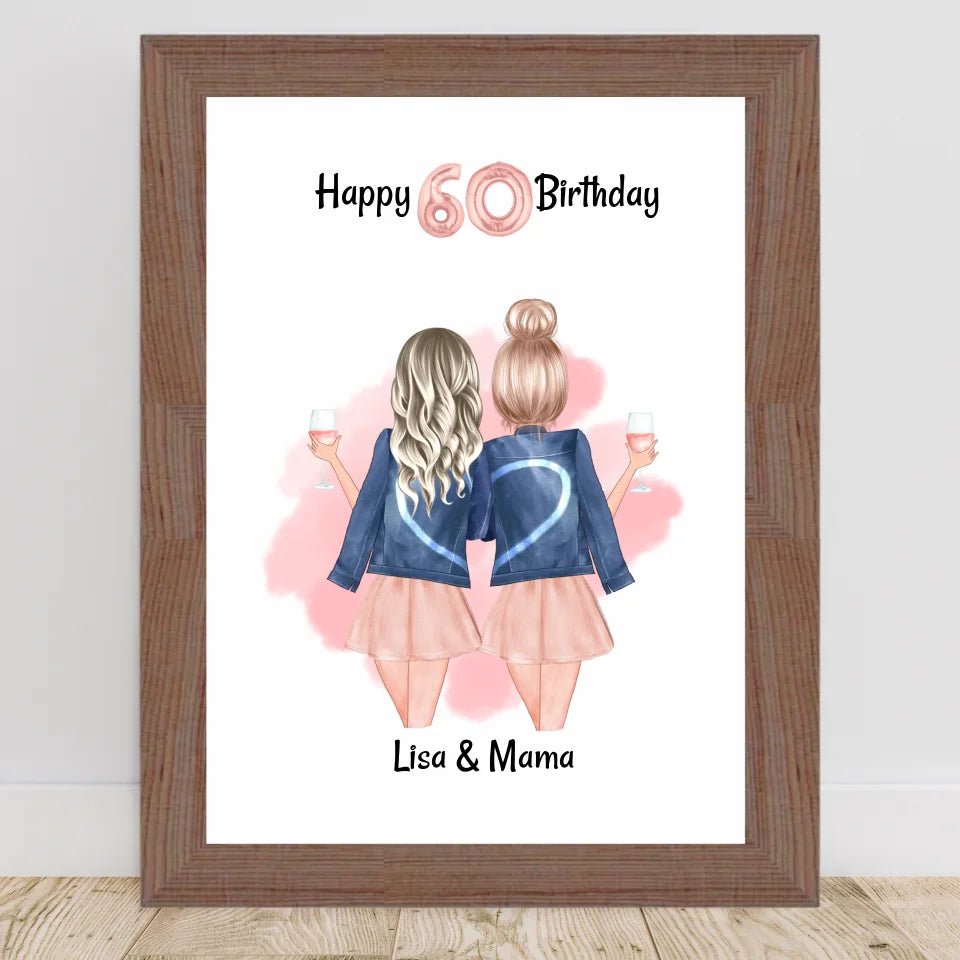 Mutter Geburtstag Geschenk Bild von Tochter - Cantty