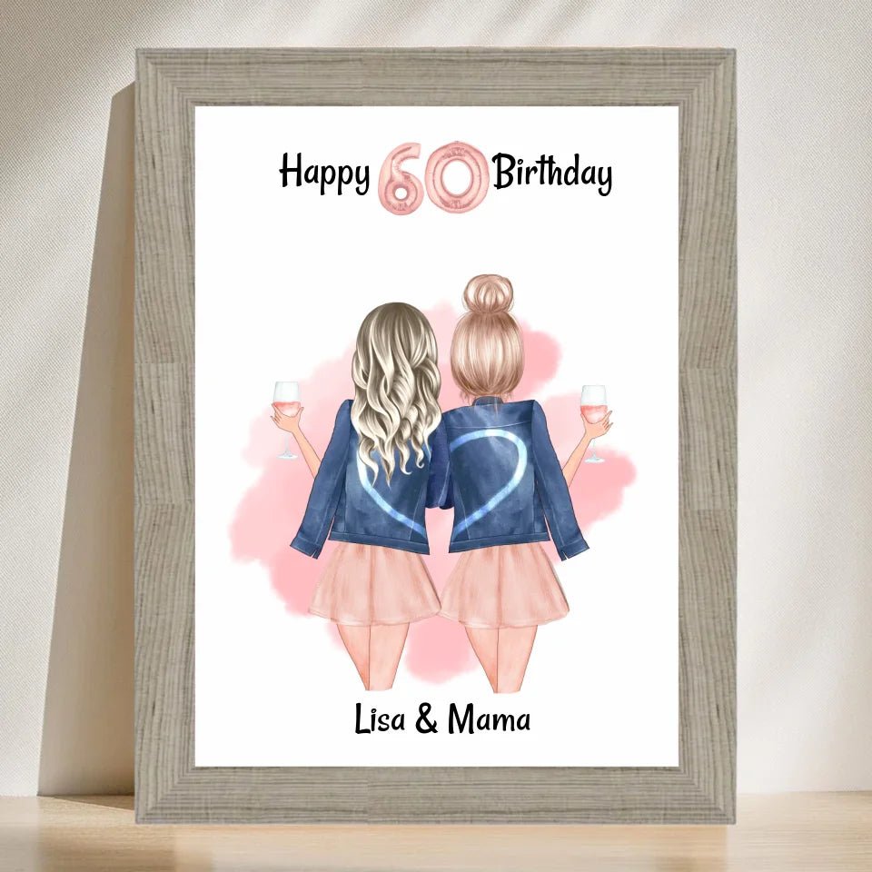 Mutter Geburtstag Geschenk Bild von Tochter - Cantty