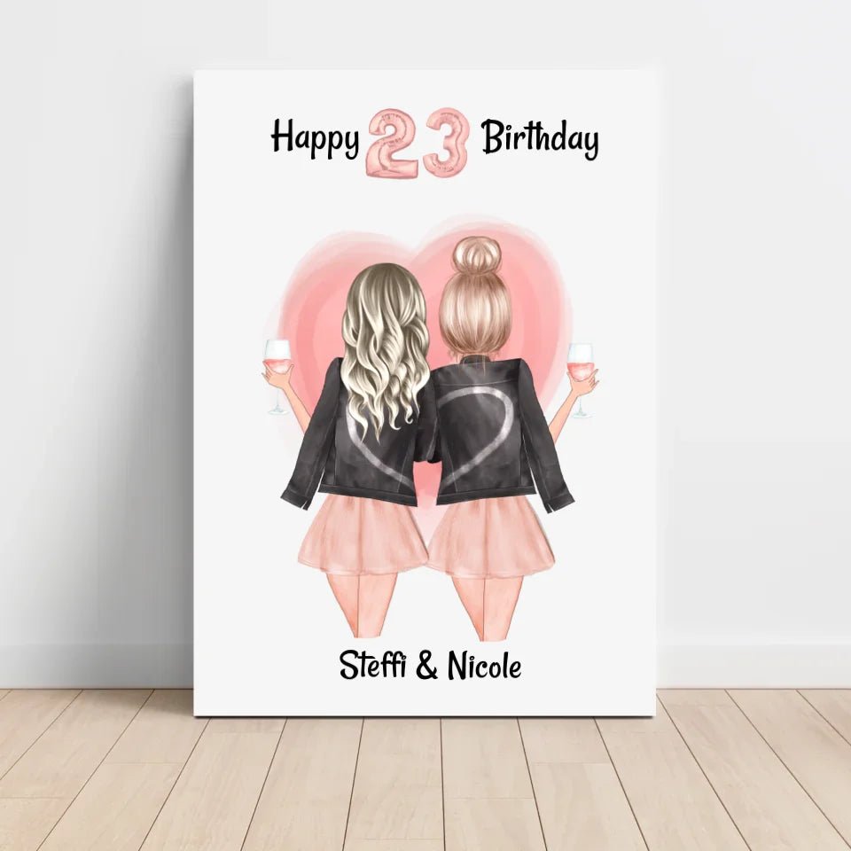 Last Minute Geschenk Beste Freundin, Freundinnen & Schwester kurzfristig getsalten - Cantty