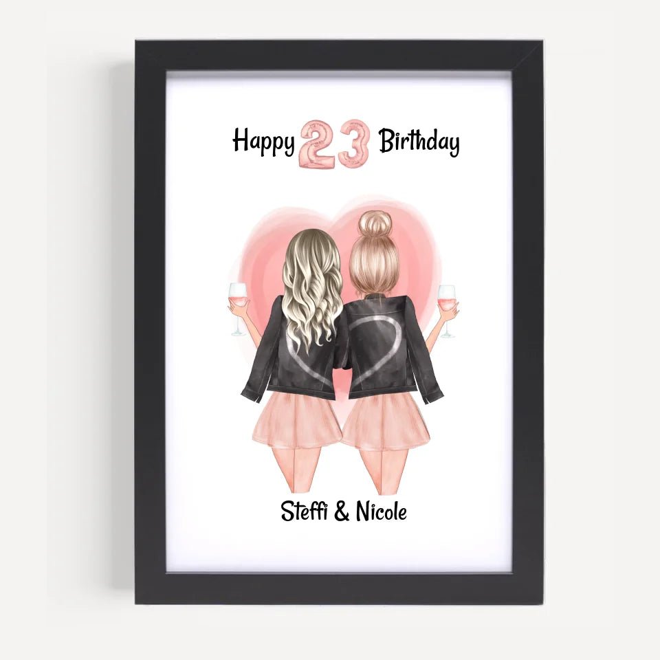 Last Minute Geschenk Beste Freundin, Freundinnen & Schwester kurzfristig getsalten - Cantty