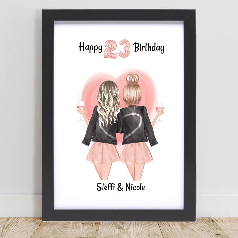 Last Minute Geschenk Beste Freundin, Freundinnen & Schwester kurzfristig getsalten - Cantty