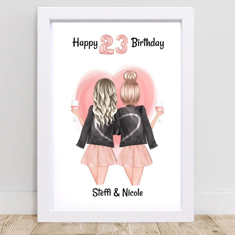 Last Minute Geschenk Beste Freundin, Freundinnen & Schwester kurzfristig getsalten - Cantty