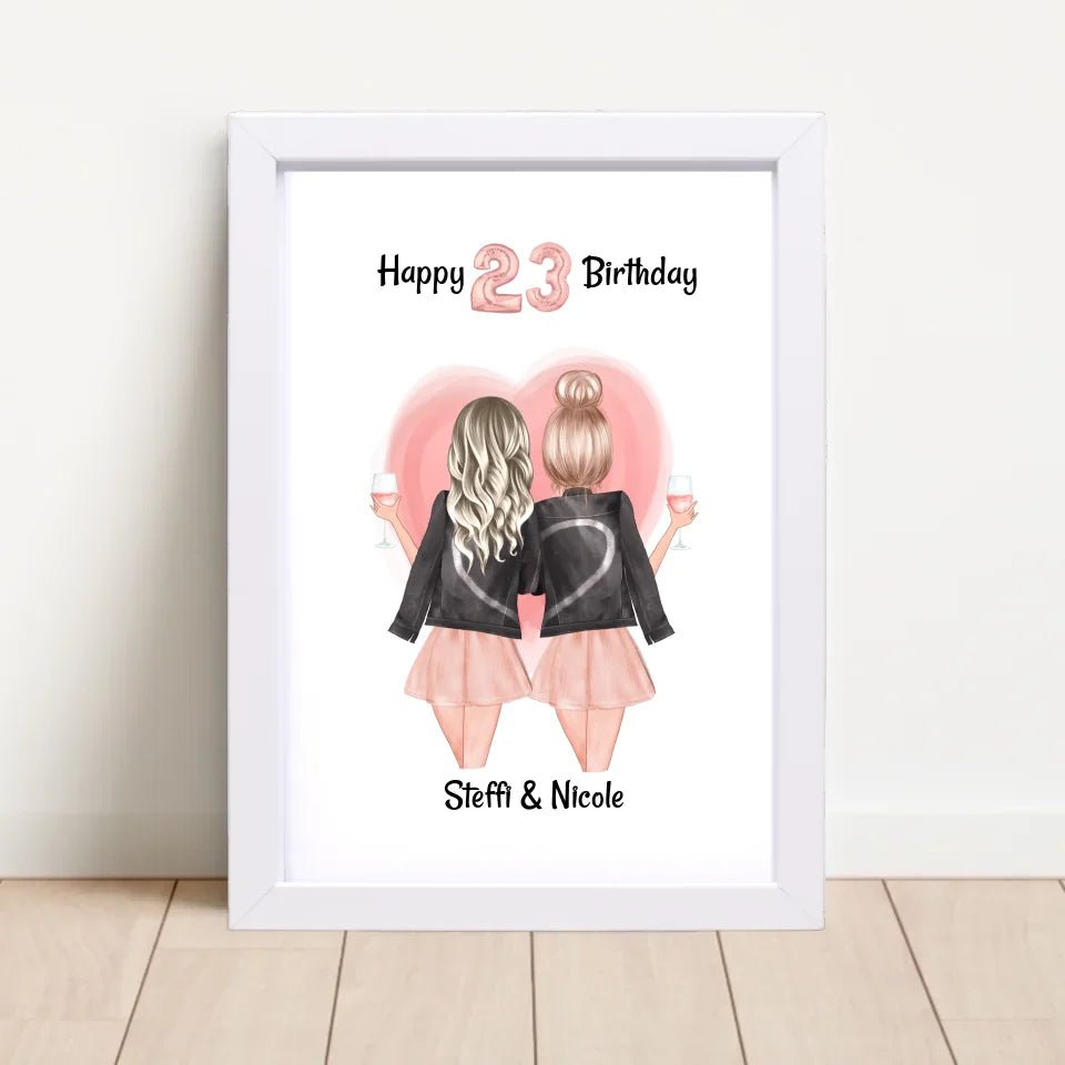 Last Minute Geschenk Beste Freundin, Freundinnen & Schwester kurzfristig getsalten - Cantty