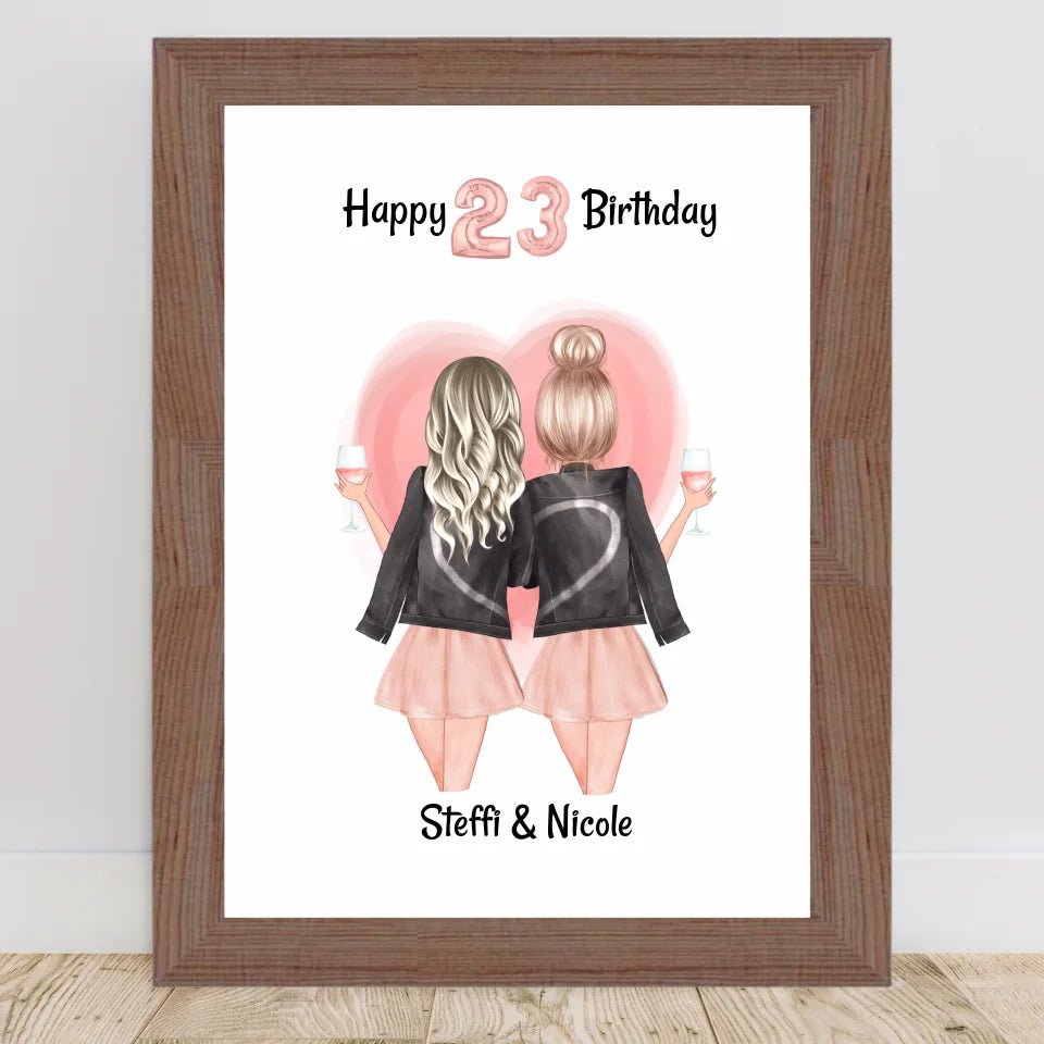 Last Minute Geschenk Beste Freundin, Freundinnen & Schwester kurzfristig getsalten - Cantty