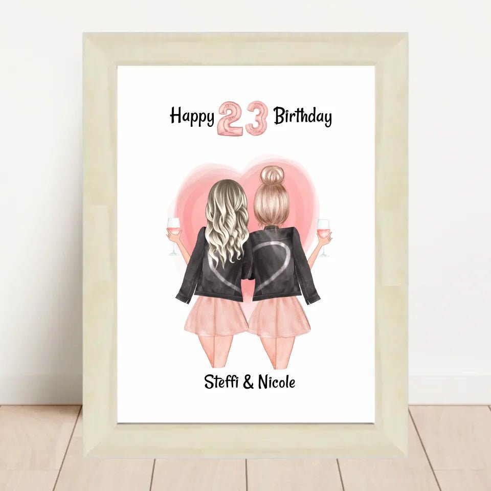 Last Minute Geschenk Beste Freundin, Freundinnen & Schwester kurzfristig getsalten - Cantty