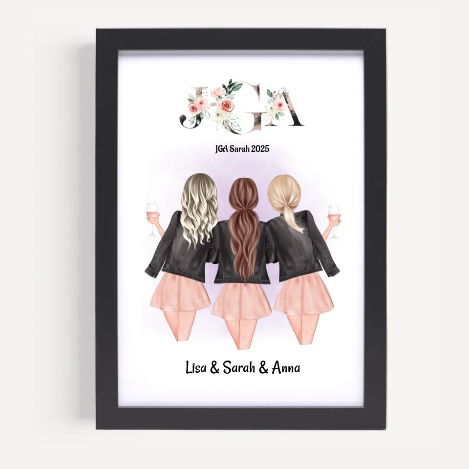 Junggesellinnenabschied 3 beste Freundin Bild - Cantty